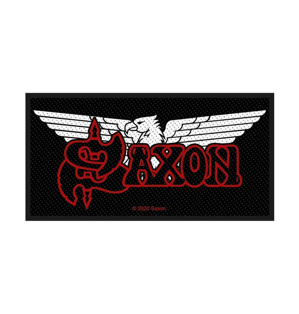 SAXON - 'Logo/Eagle' Patch