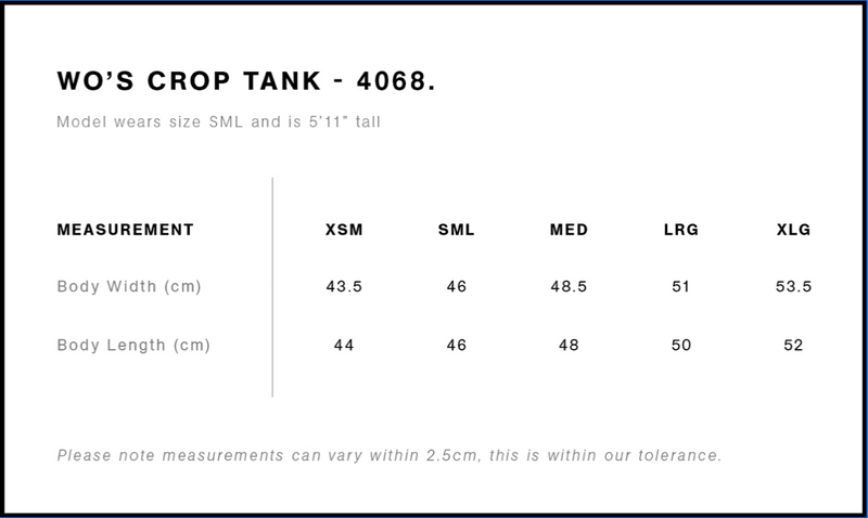 BOTTOMS UP - 'Pride' Crop Tank
