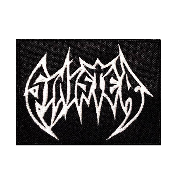 SINISTER - 'Logo' Patch (White)