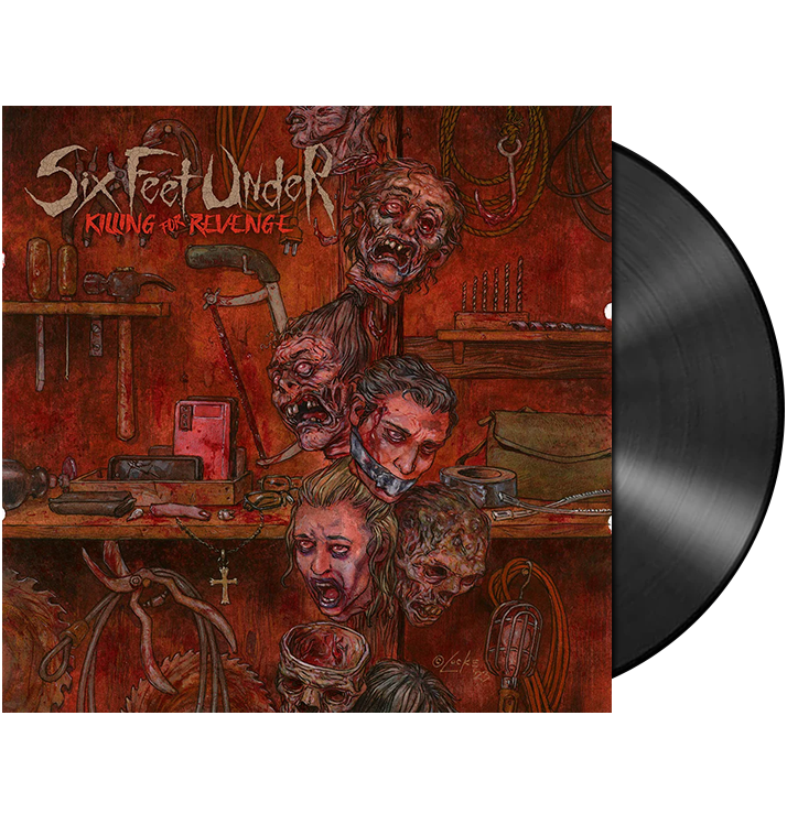 SIX FEET UNDER - 'Killing For Revenge' LP (Black)