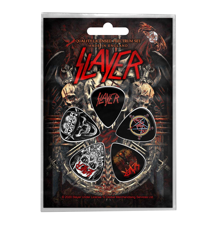 SLAYER - 'Demonic' Guitar Pick Set