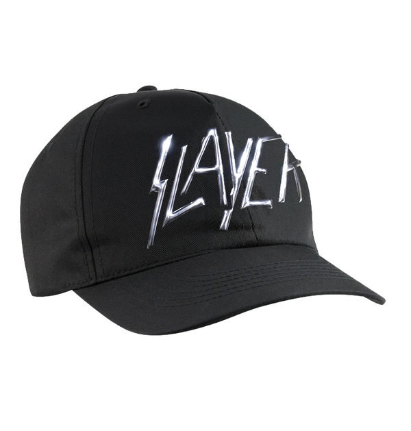 SLAYER - 'Silver Logo' Cap