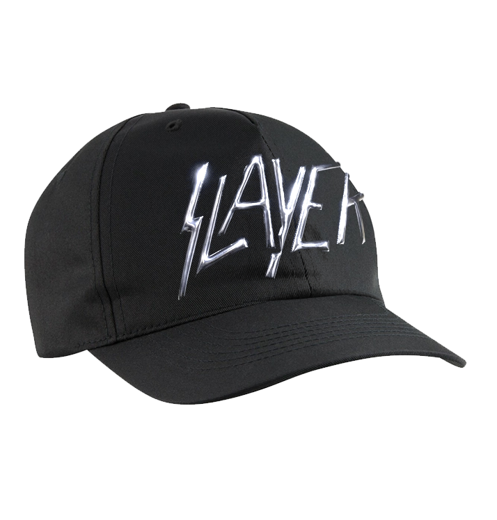 SLAYER - 'Silver Logo' Cap