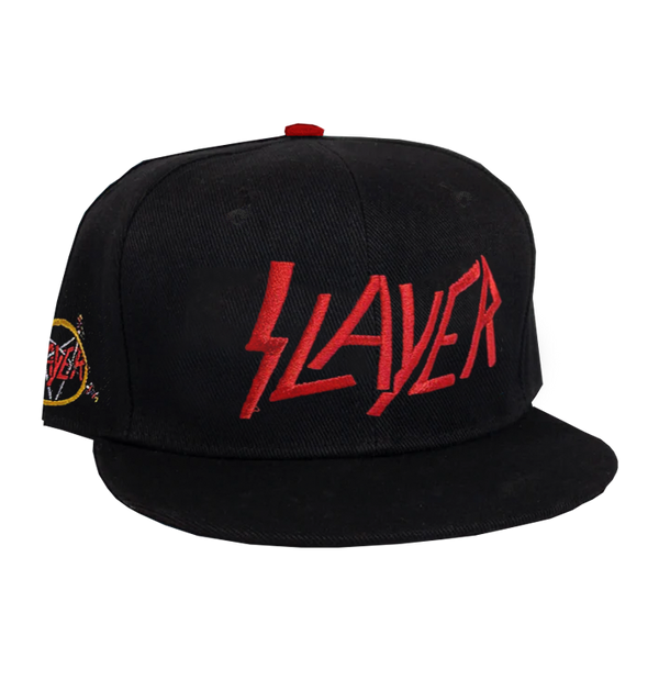 SLAYER - 'Logo' Snapback Hat