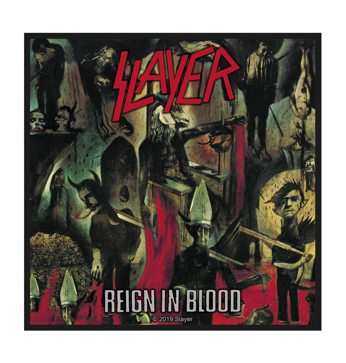 SLAYER - 'Reign in Blood' Patch
