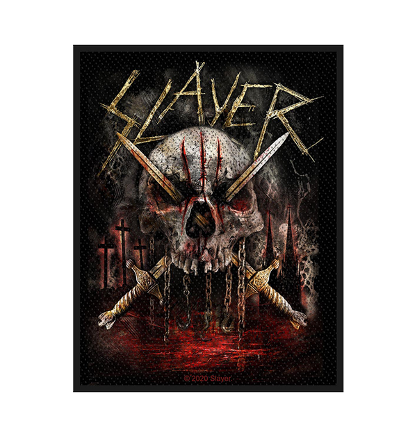 SLAYER - 'Skull & Swords' Patch