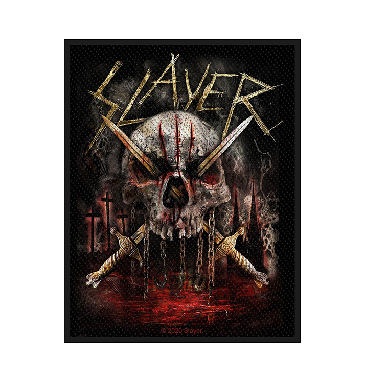 SLAYER - 'Skull & Swords' Patch