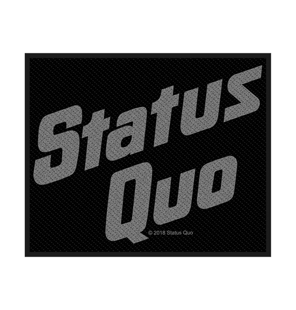 STATUS QUO - 'Logo' Patch