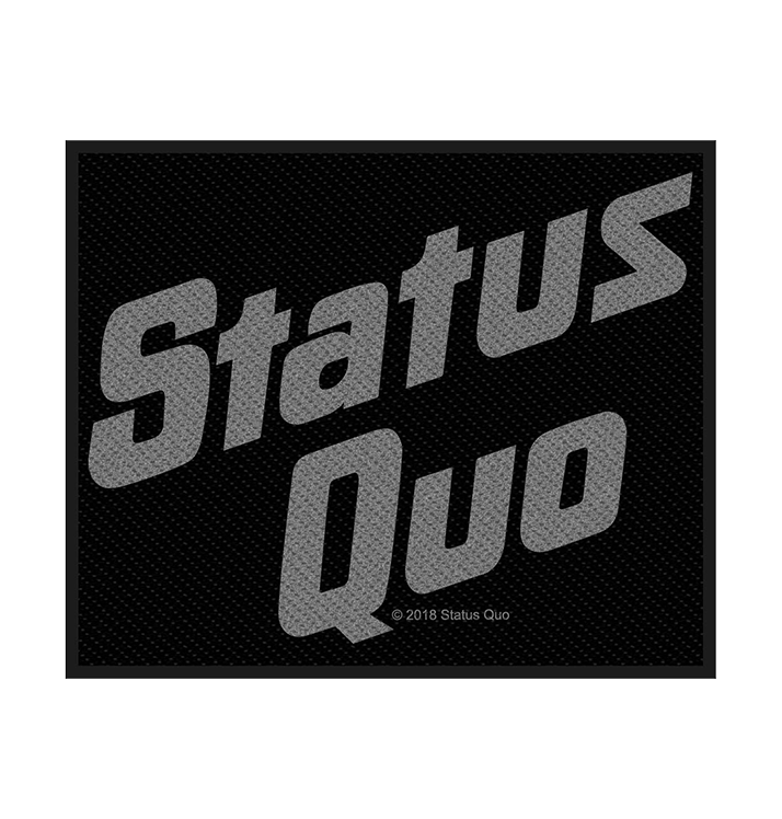 STATUS QUO - 'Logo' Patch