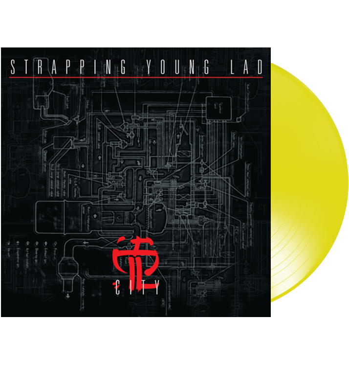 STRAPPING YOUNG LAD - 'City' 2xLP (Neon Yellow)