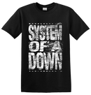 SYSTEM OF A DOWN - 'Distressed Logo' T-Shirt