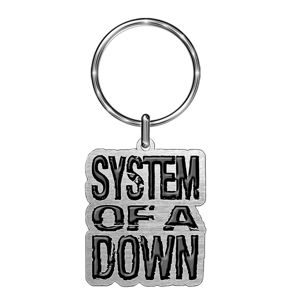 SYSTEM OF A DOWN - 'Logo' Keyring