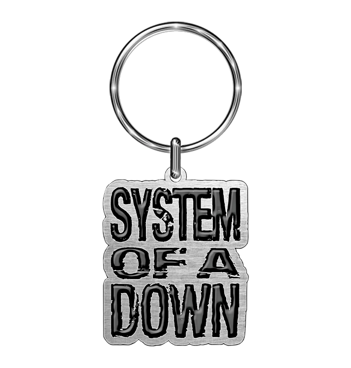 SYSTEM OF A DOWN - 'Logo' Keyring