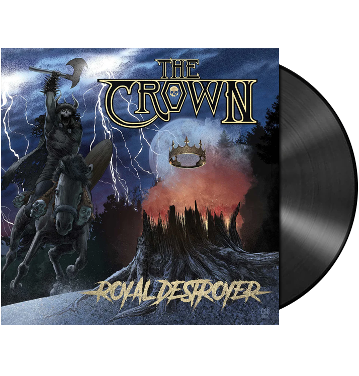 THE CROWN - 'Royal Destroyer' LP (Black)
