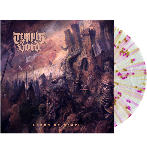 TEMPLE OF VOID - 'Lords Of Death' LP (Clear/Purple Splatter)