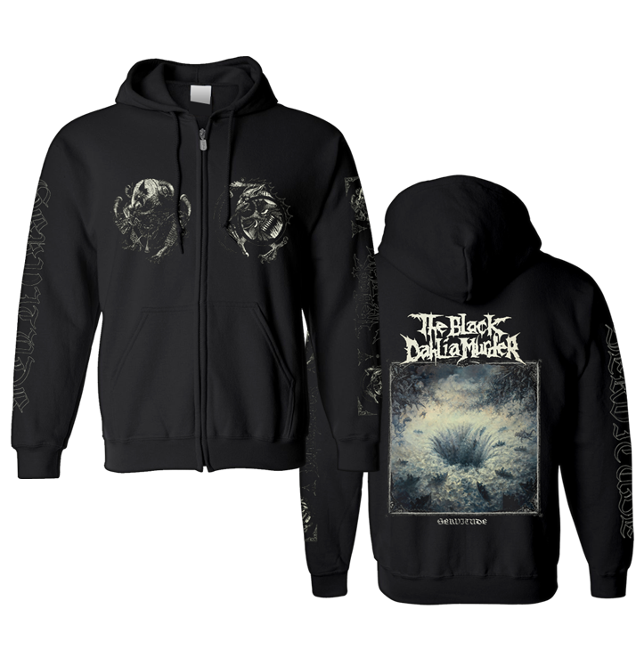 THE BLACK DAHLIA MURDER - 'Servitude' Zip-Up Hoodie