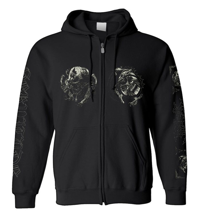 THE BLACK DAHLIA MURDER - 'Servitude' Zip-Up Hoodie