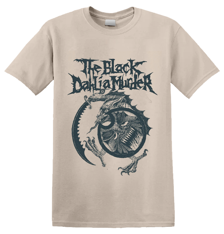 THE BLACK DAHLIA MURDER - 'Shield Demon - Sand Colour' T-Shirt (PREORDER)