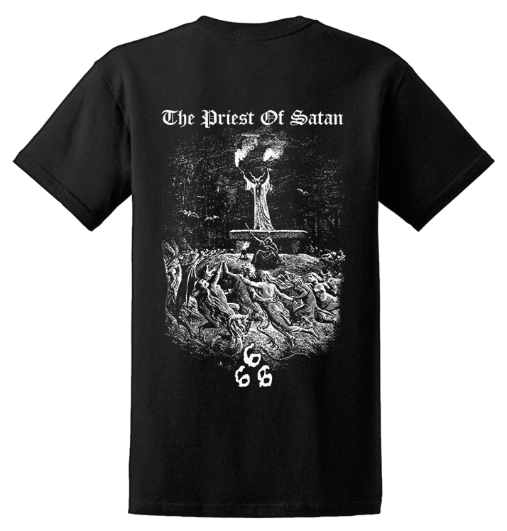 THE BLACK - 'The Priest Of Satan' T-Shirt