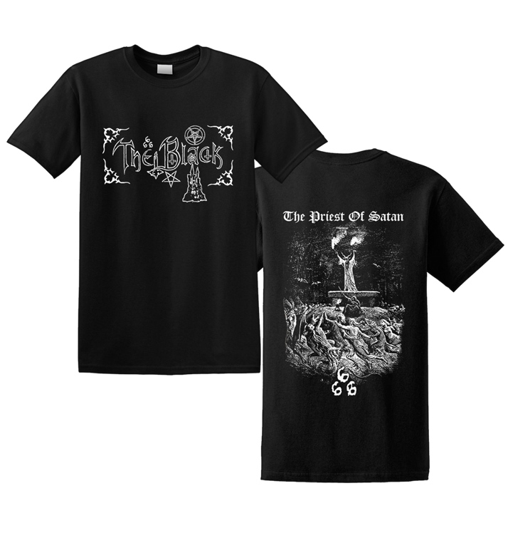 THE BLACK - 'The Priest Of Satan' T-Shirt