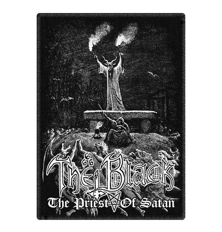 THE BLACK - 'The Priest Of Satan' Patch