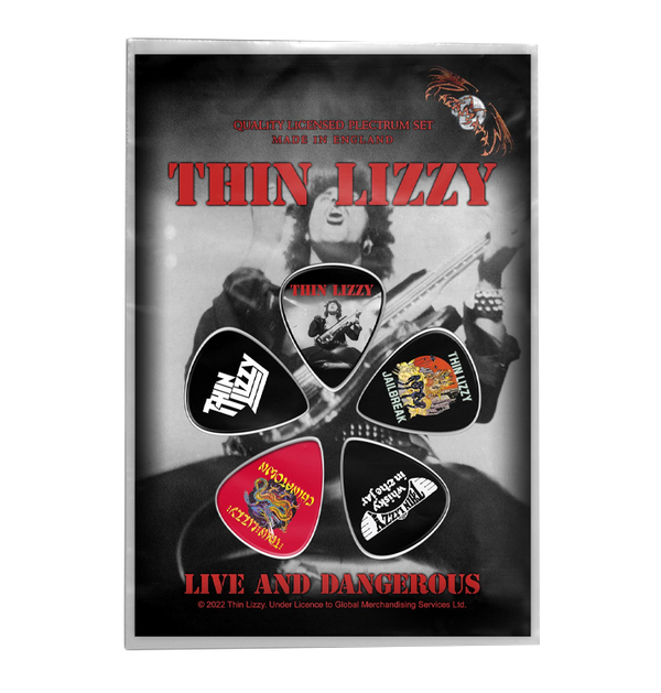 THIN LIZZY - 'Live And Dangerous' Guitar Pick Set