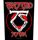 TWISTED SISTER - 'Circular Logo' Back Patch