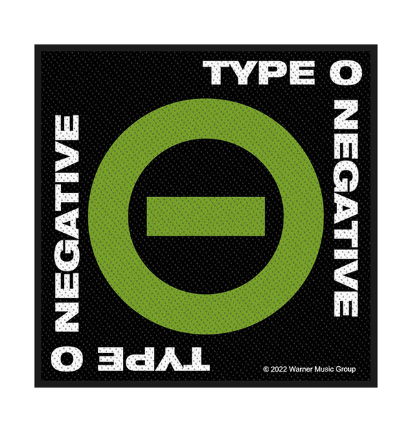 TYPE O NEGATIVE - 'Negative Symbol' Patch