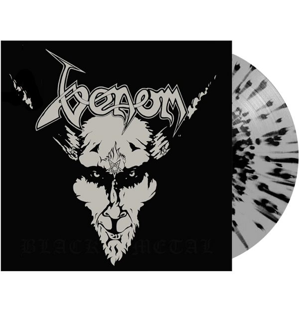 VENOM - 'Black Metal' LP (Silver/Black Splatter)