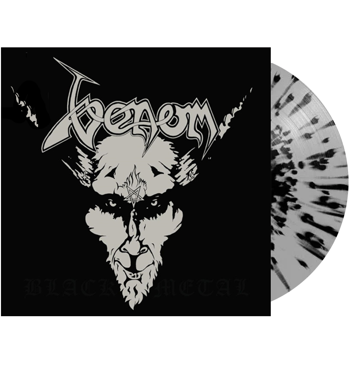 VENOM - 'Black Metal' LP (Silver/Black Splatter)