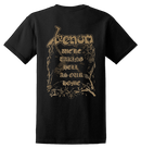 VENOM - 'Welcome To Hell Gold' T-Shirt (Gold)