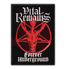 VITAL REMAINS - 'Forever Underground' Patch