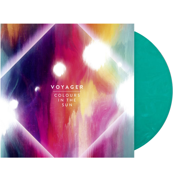 VOYAGER - 'Colours In The Sun' LP (Green & White)