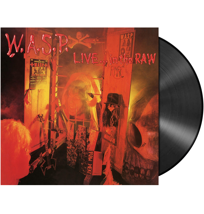 W.A.S.P. - 'Live...In The Raw' 2xLP (Black)