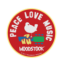 WOODSTOCK - 'Peace Love Music' Patch