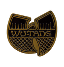 WU-TANG CLAN - 'Black & Gold Logo' Metal Pin