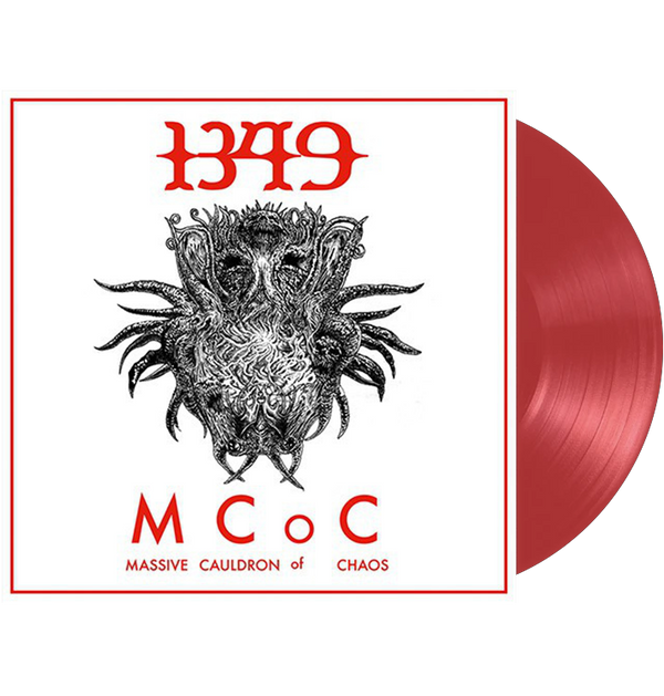 1349 - 'Massive Cauldron Of Chaos' Red LP