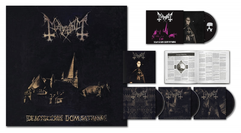 MAYHEM - 'De Mysteriis Dom Sathanas' 25th Anniversary CD Box Set