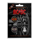 AC/DC - 'For Those About to Rock' Badge Set