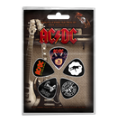 AC/DC - 'Highway/For Those/Let There' Guitar Pick Set