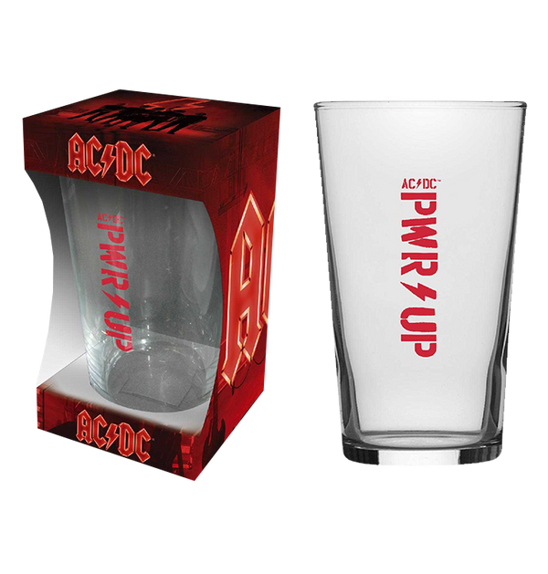 AC/DC - 'Pwr Up' Beer Glass