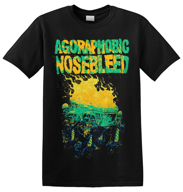 AGORAPHOBIC NOSEBLEED - 'Burning Coffin' T-Shirt