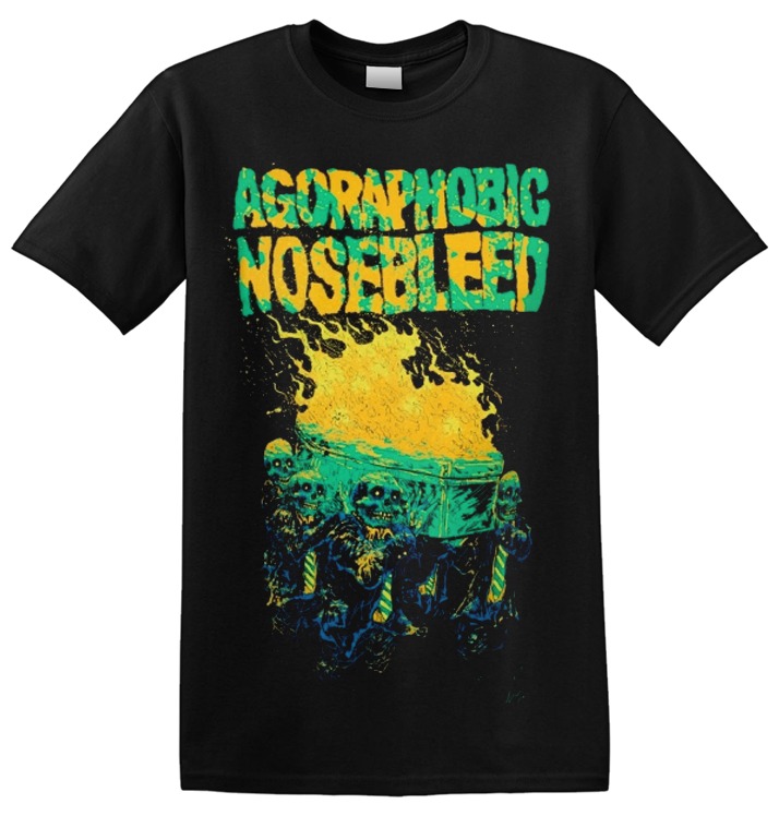 AGORAPHOBIC NOSEBLEED - 'Burning Coffin' T-Shirt