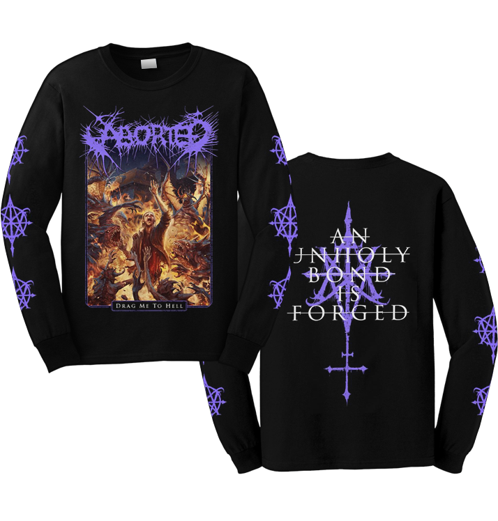 ABORTED - 'Drag Me To Hell' Long Sleeve