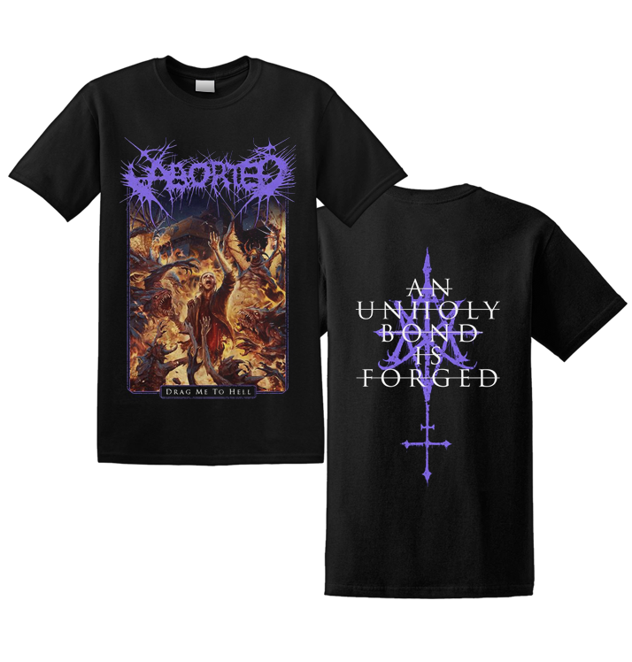 ABORTED - 'Drag Me To Hell' T-Shirt