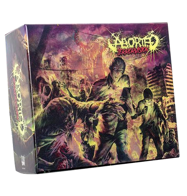 ABORTED - 'TerrorVision' CD Holographic Box Set