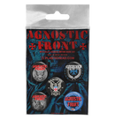 AGNOSTIC FRONT - 'Agnostic Front' Badge Set