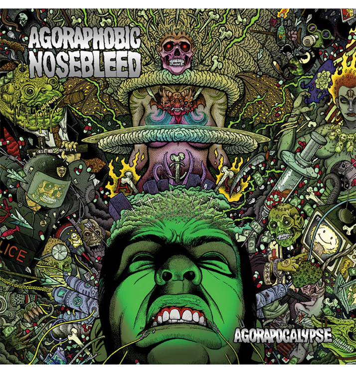 AGORAPHOBIC NOSEBLEED - 'Agorapocalypse' CD