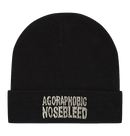 AGORAPHOBIC NOSEBLEED - 'Logo' Roll Up Beanie