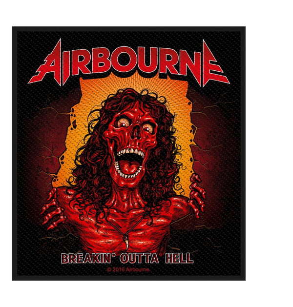 AIRBOURNE - 'Breakin' Outta Hell' Patch